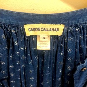 Caron Callahan indigo dress